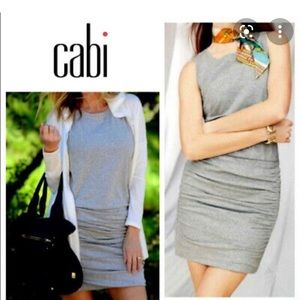 CAbi Everyday Tank Dress Ruched, Size Xtra Small, Style #5267